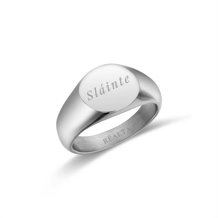 Réalta - Wholesale Signet Ring - Sláinte Ring10