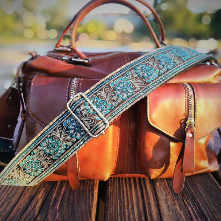 Maria's Valley - Venta al por mayor Correa de bolso - Mujer - Correa de bolso Aileen Azul (bolso no incluido)2