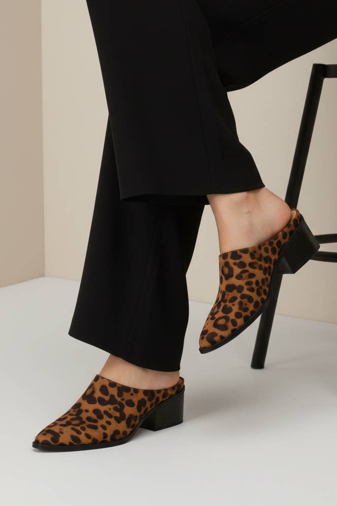 CCOCCI - Wholesale Mules - Women's - CCOCCI MINI PACK | GINA POINTED-TOE BLOCK HEEL MULE25