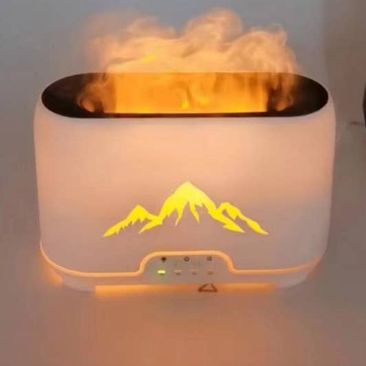 AW Artisan - Wholesale Electronic Diffuser - Himalayan Aroma Diffuser - USB-C - Flame effect0