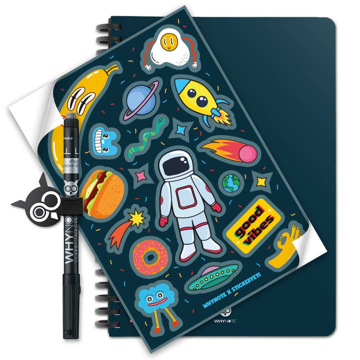 Wiederverwendbares Notizbuch - limitierte Auflage - A5 - Jungen für den Großhandel von WhyNote Book