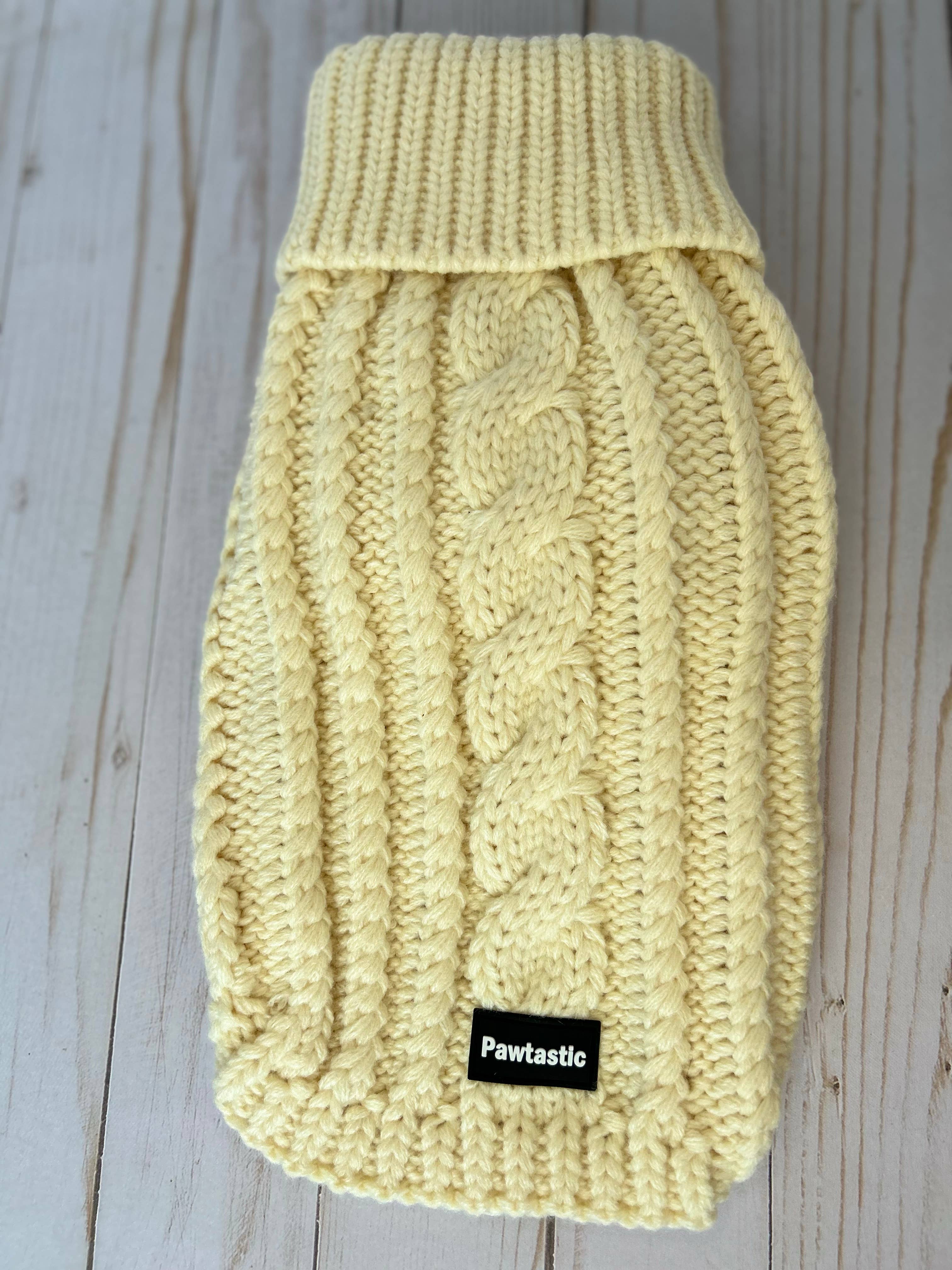 Pawtastic Bandanas - Wholesale Pet Sweater - Dog - Cable Knit Sweaters for Pets4