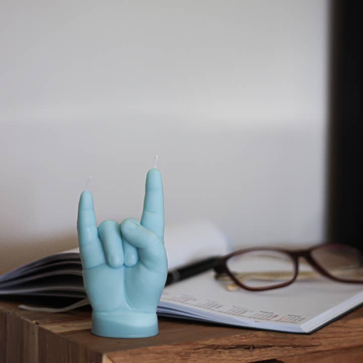 CandleHand (Free Duties for US) - Wholesale Novelty Candle - You Rock Candle - baby hand gesture candle - soy wax blend14