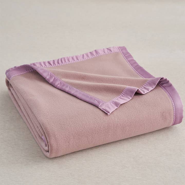 Soft Cozy Oversized Plush Warm Fleece Bed Blanket, Woodrose for wholesale by JML