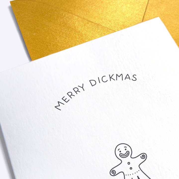 Dicks Don't Lie – wholesale Julkort – Julkort - God Dickmas - Jag gjorde en kaka till dig