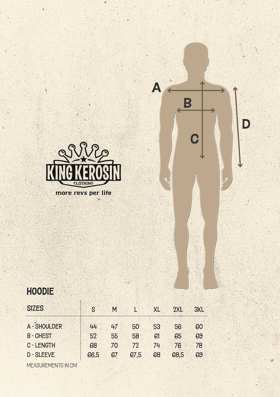 KING KEROSIN – wholesale Hoodie – Men's – Hoodie "California Motor State"6