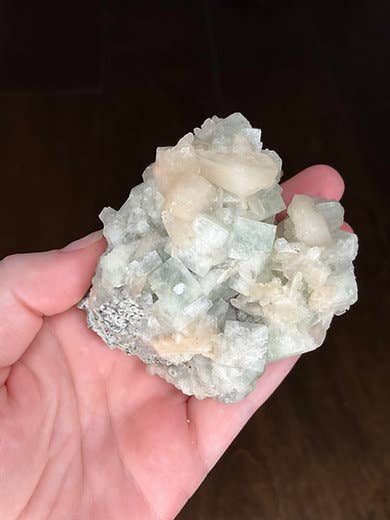 Apophyllite With Peach Stilbite for wholesale by Prettygoods