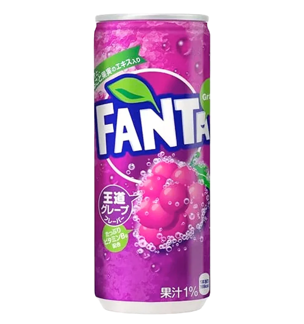 Global Bite Co - Wholesale Soda/Carbonated Drink - Fanta Grape Soda Can 500ml (Japan)2