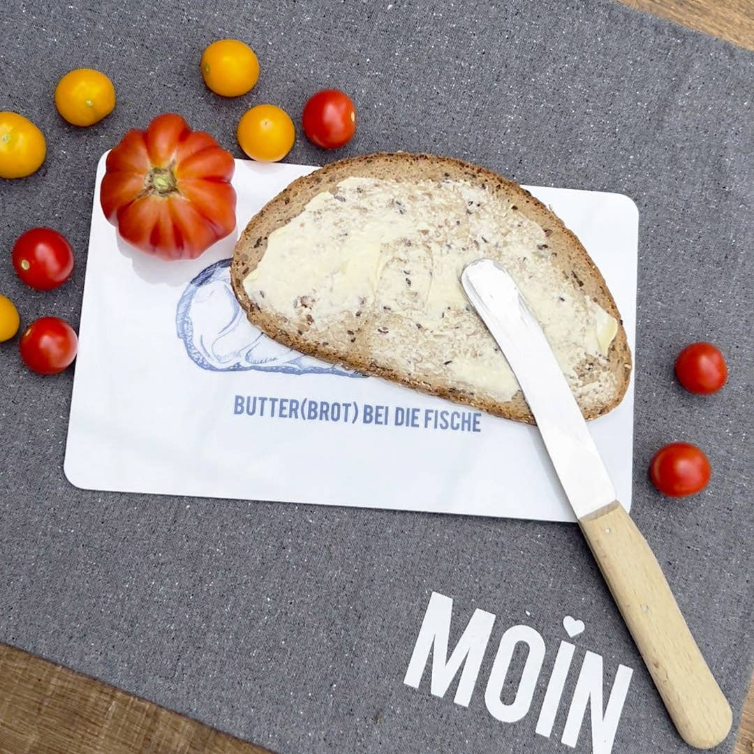 Bow & Hummingbird - Wholesale Placemat - Maritime breakfast board - Butter (bread) with the fish3
