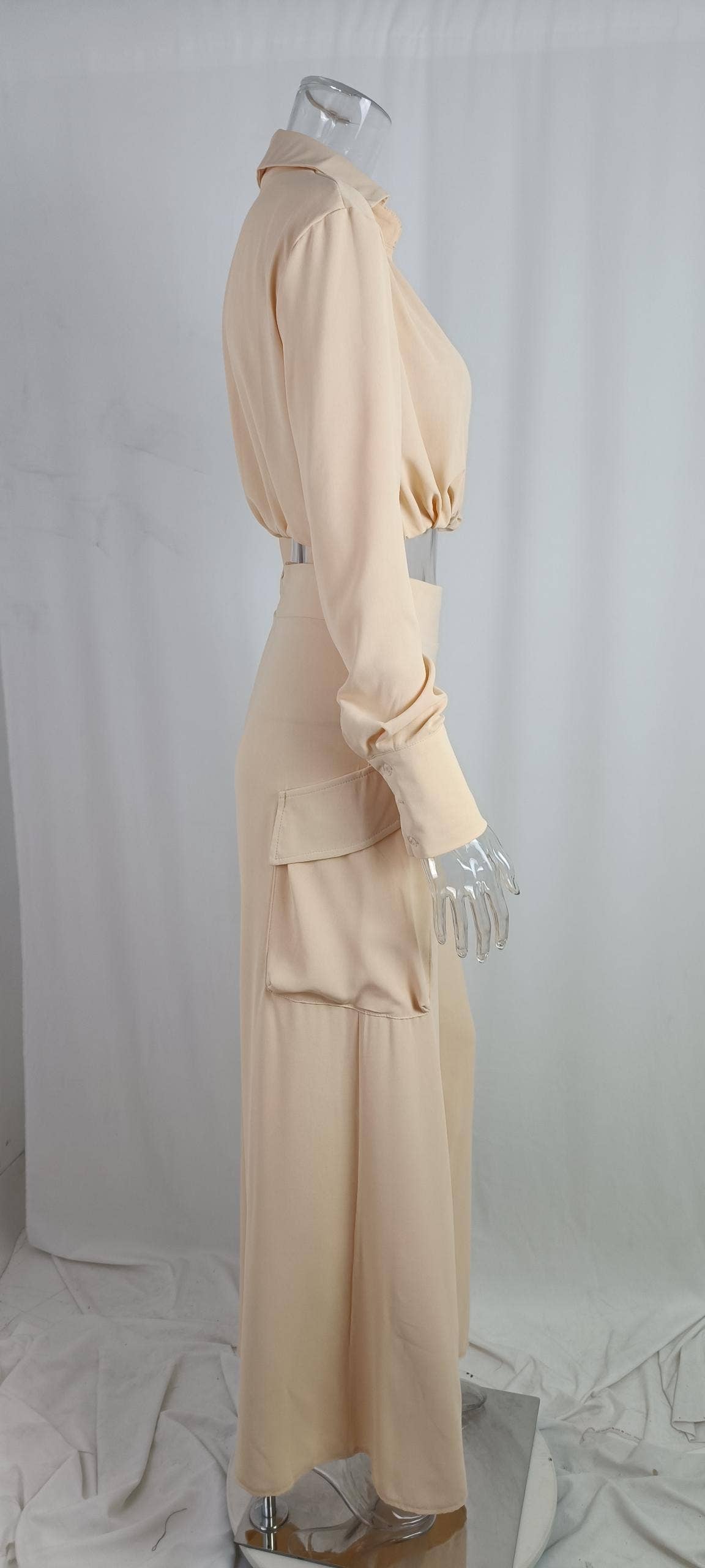 Lily Clothing - Wholesale Top & Pant Set (NOT Loungewear) - Women's - SOLID COLOR TEMPERAMENT COMMUTER FASHION SET4