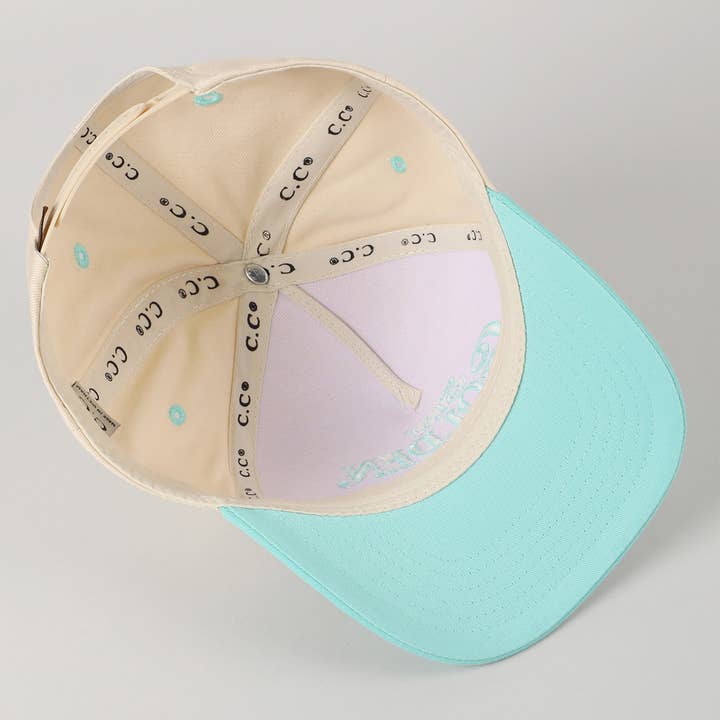 Fashion City - Vente Casquette de camionneur – femme - Casquette Trucker Brodée Stay Golden Sunshine Club19