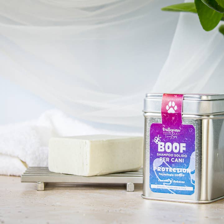 Shampoo voor kortharige honden, BOOF Protection voor wholesale door Vallescura Handmade