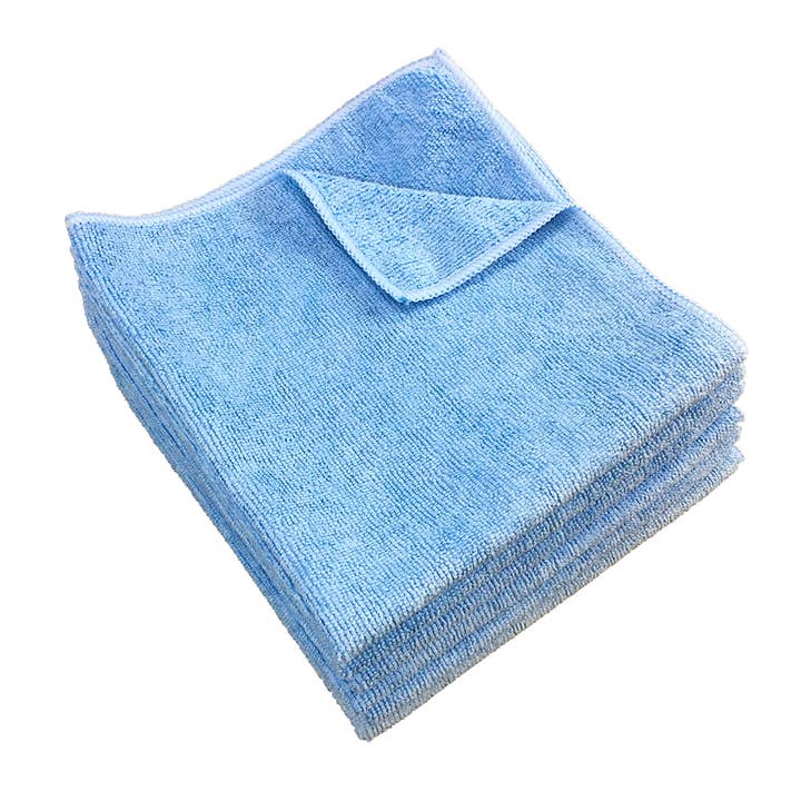Arkwright Home - Wholesale Cleaning Cloth - Cleaning Cloths 16 x 16 - CASE of 180 - Microfiber - Colors
