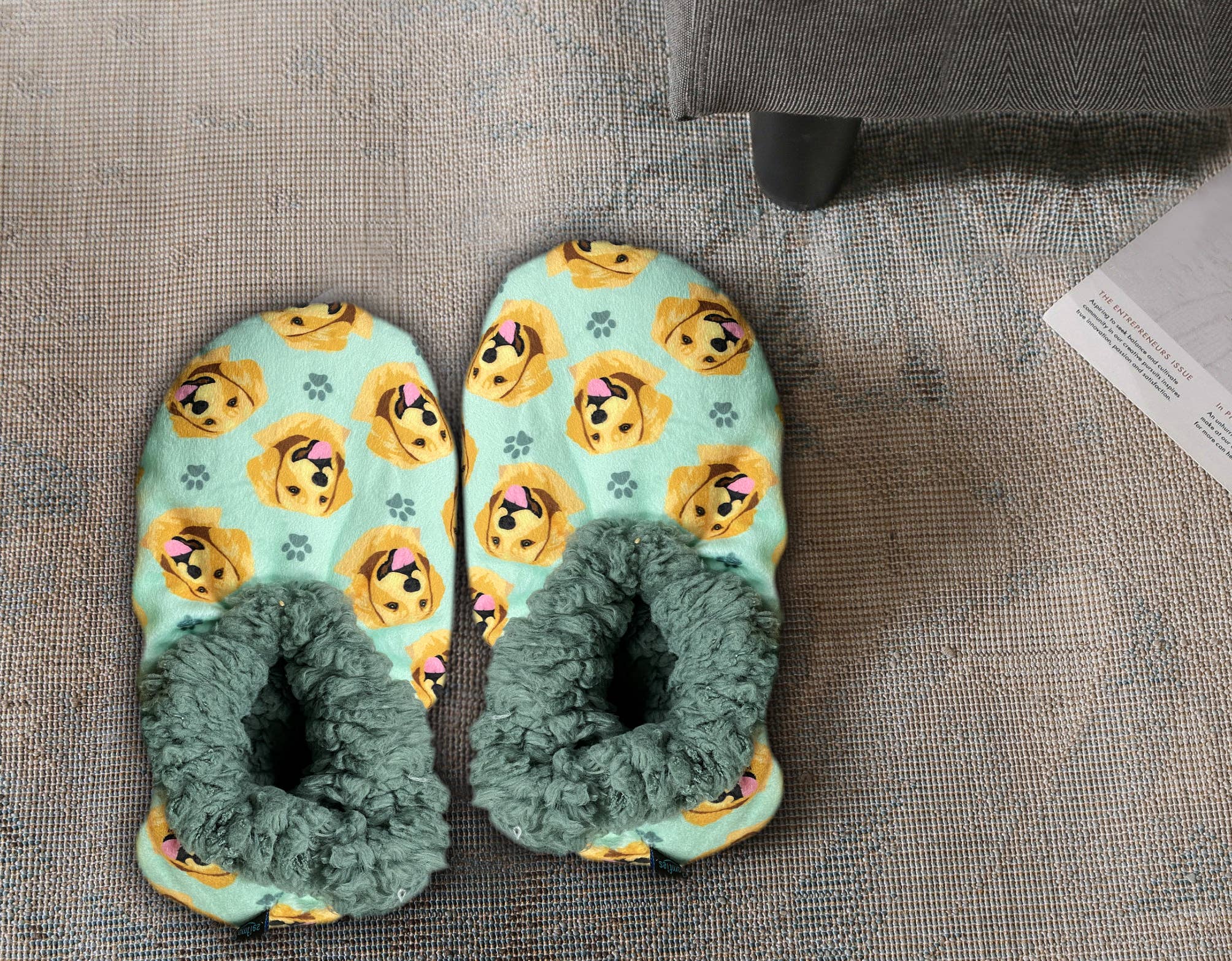 E&S Pets - Wholesale Slippers - Women's - Golden Retriever Slippers4