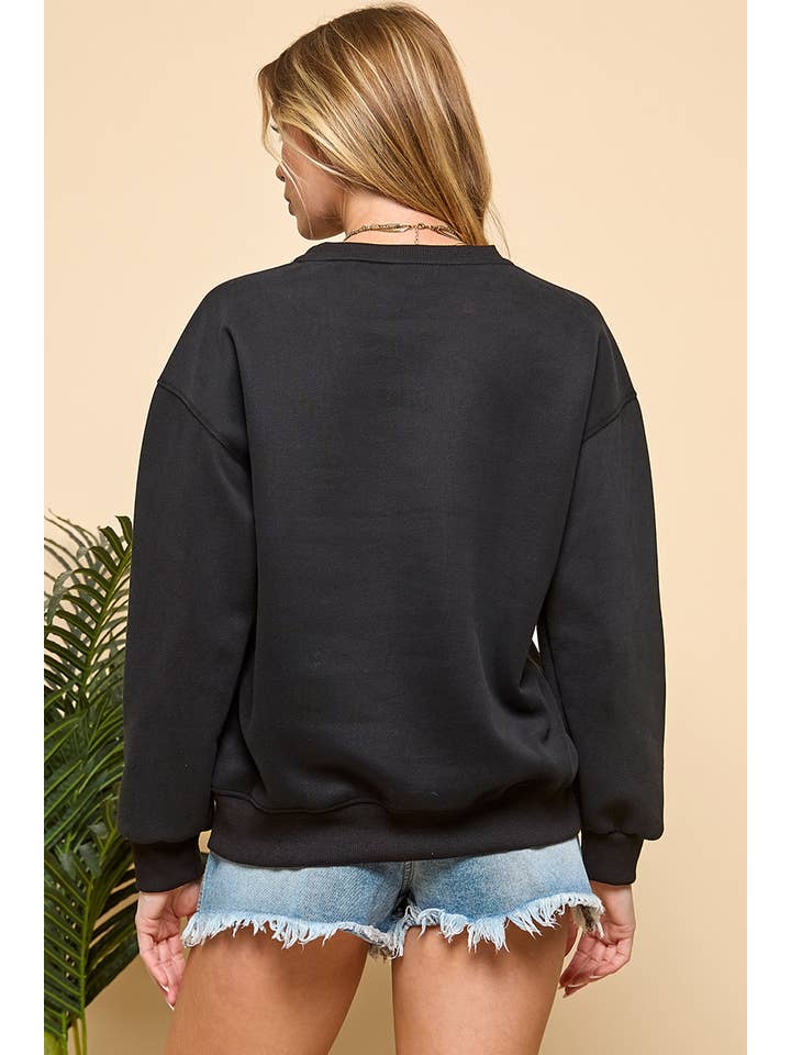 Cezele - Wholesale Sweatshirt - Women's - Patch Bow Sweatshirt9