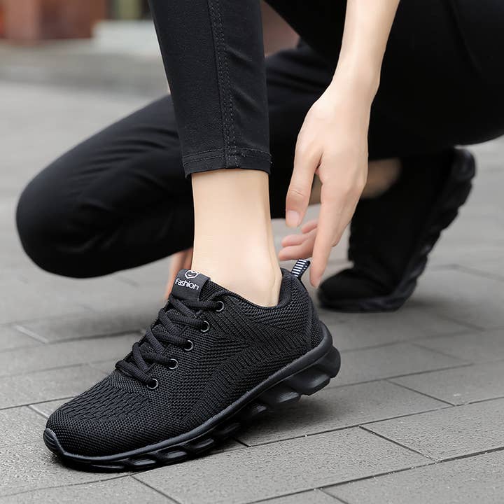 Calseosvic - Wholesale Lifestyle Sneakers - Women's - New Breathable Air Fly Knitting Sneakers