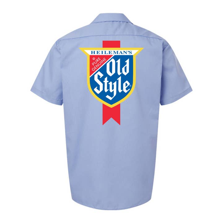 Old Style Work Shirt for wholesale by Transit Tees