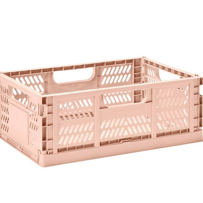 3 Sprouts - Wholesale Storage Bin - Modern Folding Crate - Medium