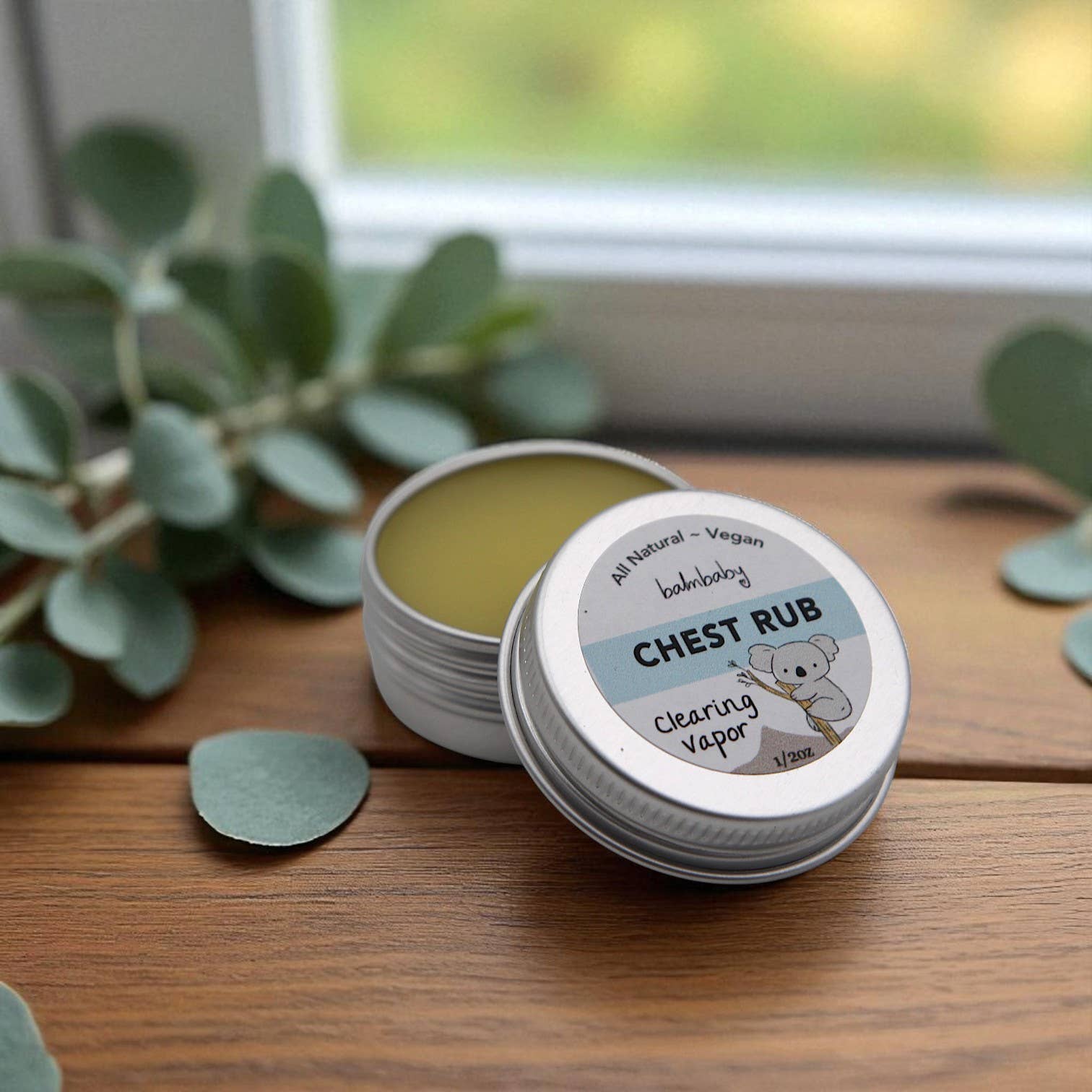 Taylor's Naturals - Vente Crème/baume/pommade cicatrisante - Balm Baby Baume Naturel pour la Poitrine - Pot en Verre (Format VOYAGE)1