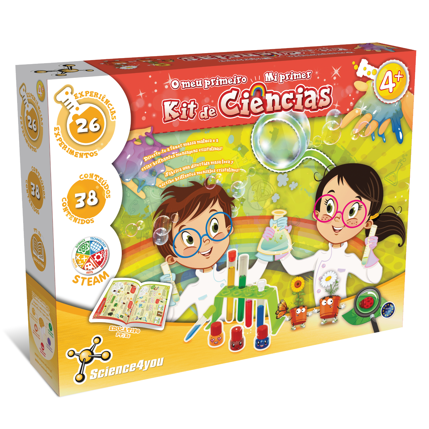 Science4you - Vendita all'ingrosso Set di giocattoli - Bambini - Mio Primo Kit Scientifico - Gioco per bambini di 4+ anni7