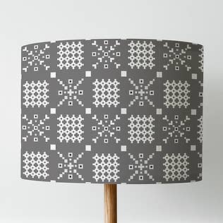 Scandinavian style / Welsh Tapestry print lampshades for wholesale by Moose & Co