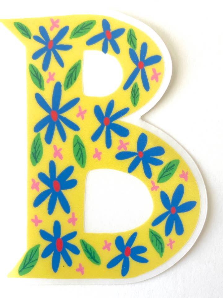 Autocollant Alphabet B pour la vente par LadooLadoo