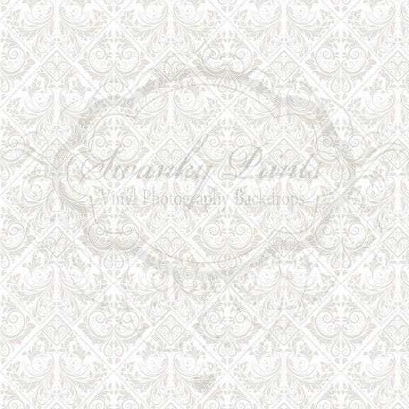 6ft x 6ft Vinyl Photography Backdrop / Vintage Damask for wholesale by Swanky Prints