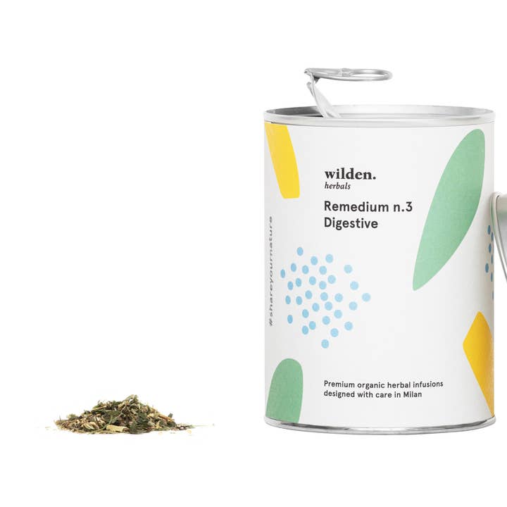 Organic herbal tea: Remedium No.3 (Digestive) - Loose Leaf for wholesale by Wilden.herbals