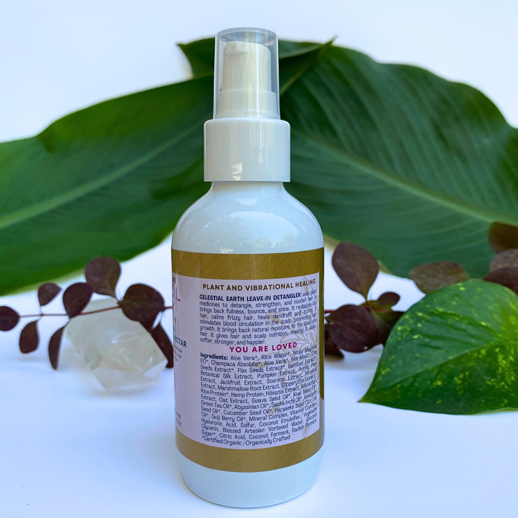 The Sacred Essence - Wholesale Hair Leave-In Conditioner - CELESTIAL EARTH - Leave-In Detangling Nectar1