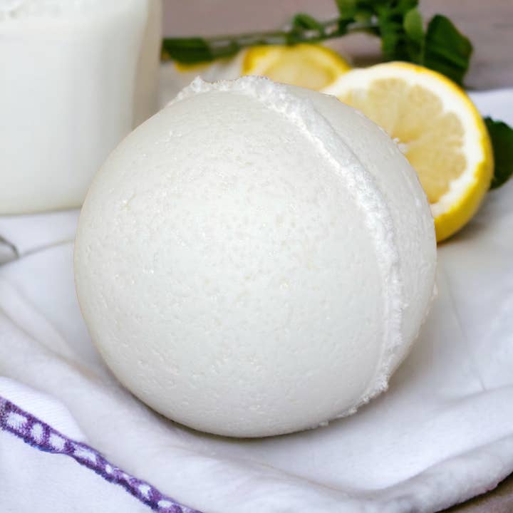 Lemon Verbena Bath Bomb for wholesale by One Earth