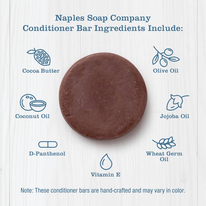 Naples Soap Company - Wholesale Hair Conditioner - Moroccan Oil Conditioner Bar