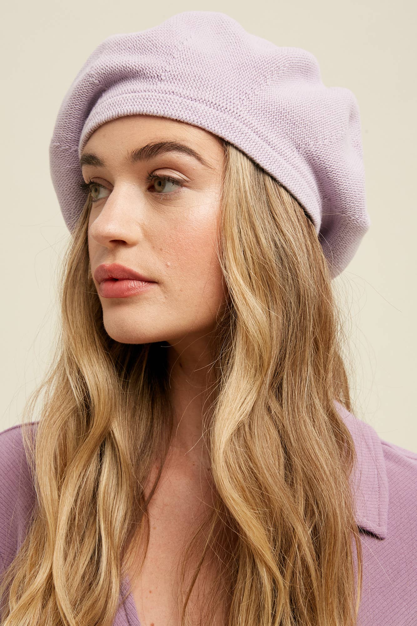 Listicle - Vendita all'ingrosso Basco - Donna - Berretto in Maglia Morbida LH0102