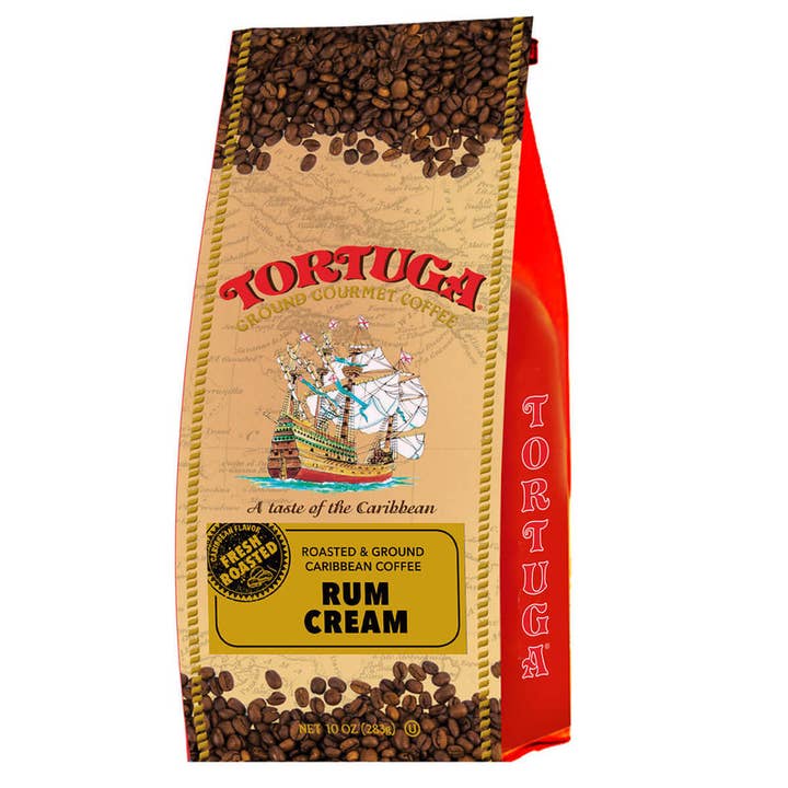 Tortuga Spirit Cake Company - Wholesale Ground Coffee - Tortuga Rum Cream Coffee