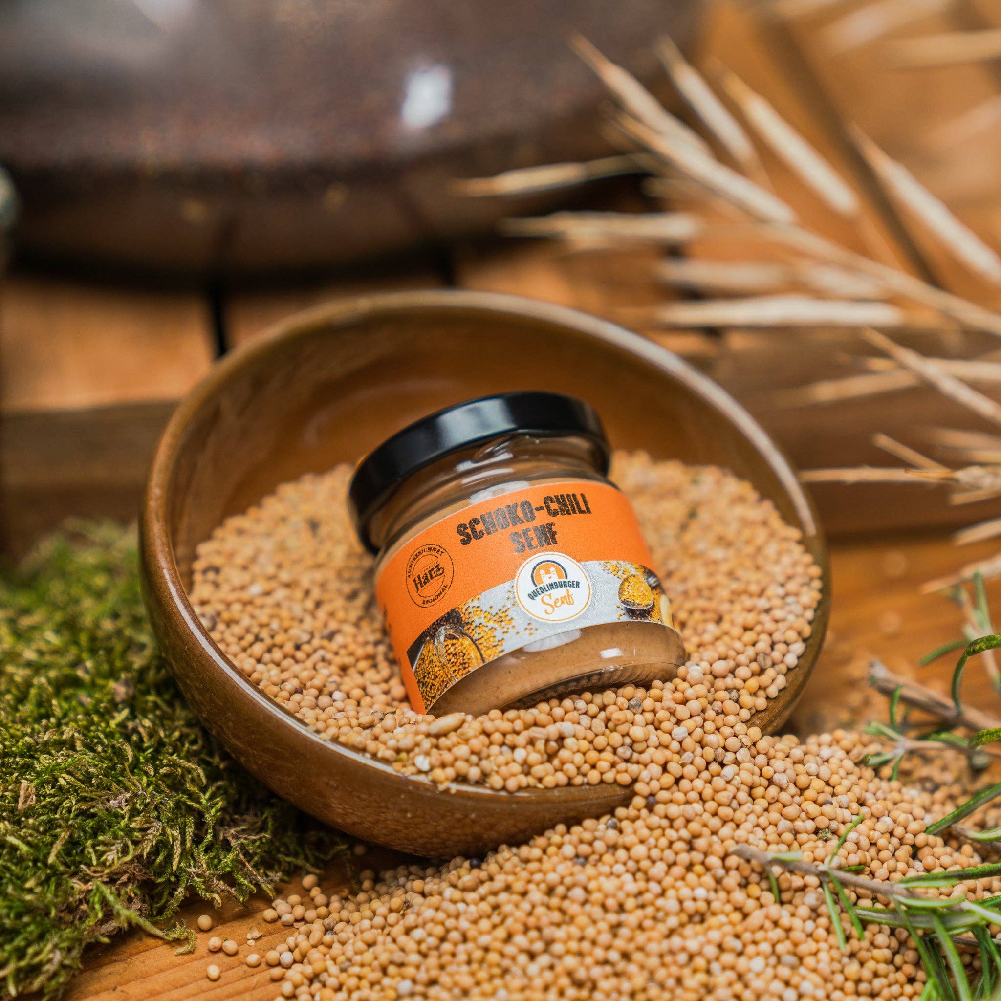 Quedlinburger Senf – wholesale Hot sauce – Chocolate Chili Mustard1