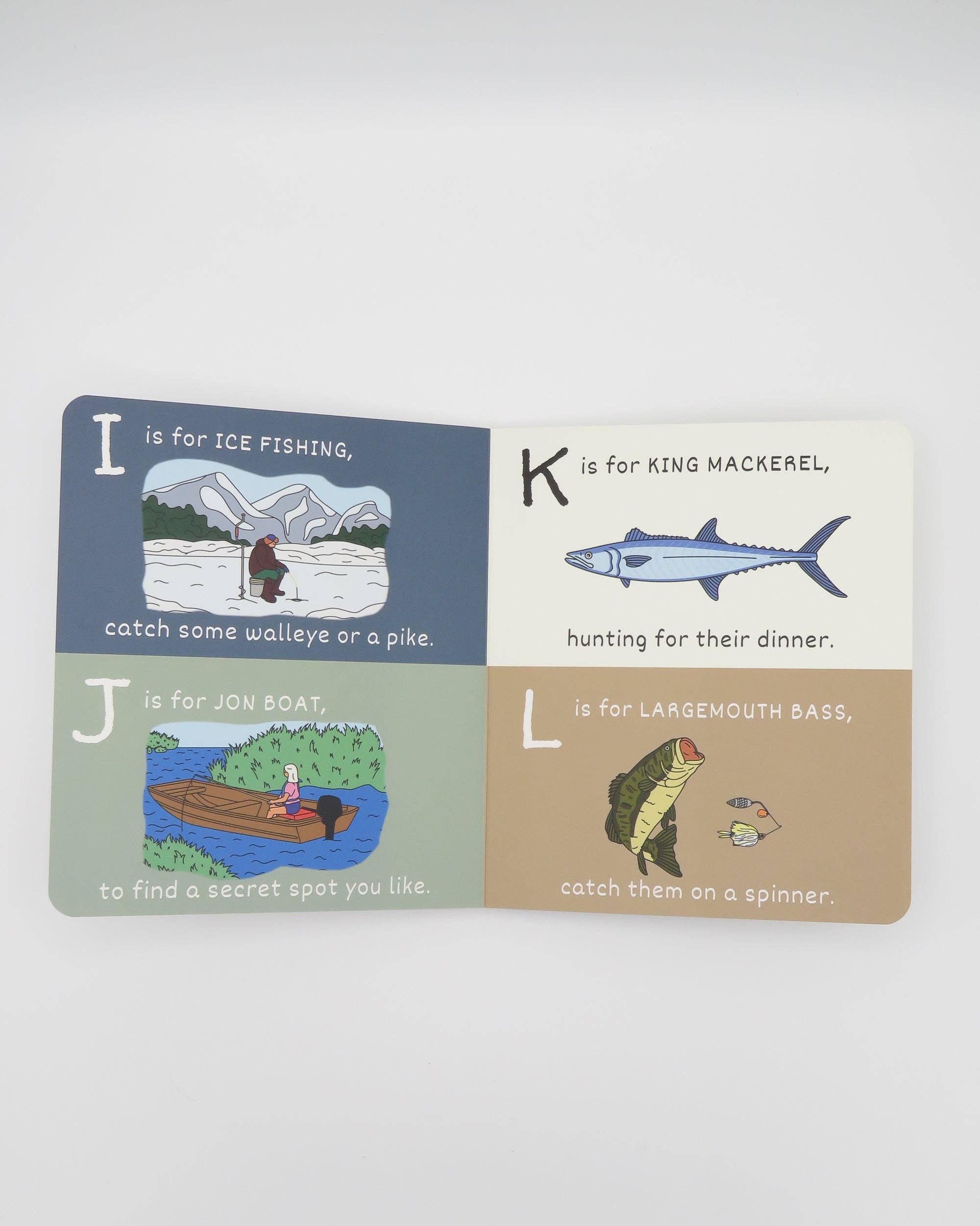 Wild Adventure Books - Wholesale Preschool Book (3-5) - ABC's of Fishing3