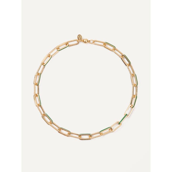 Melania Clara - Wholesale Link & Chain Necklace - Angelina Necklace1