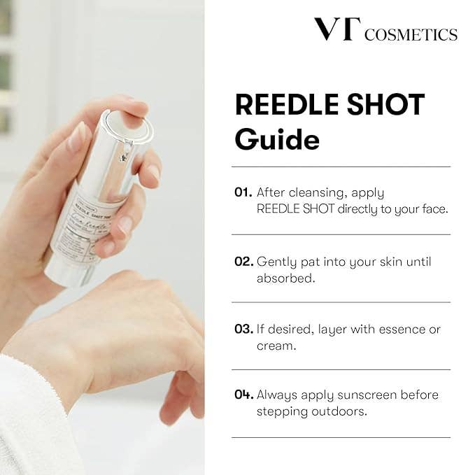 Glowiss - Wholesale Facial Serum/Concentrate - VT COSMETICS CICA Reedle Shot 100 Essence 50ml 1.69 fl oz