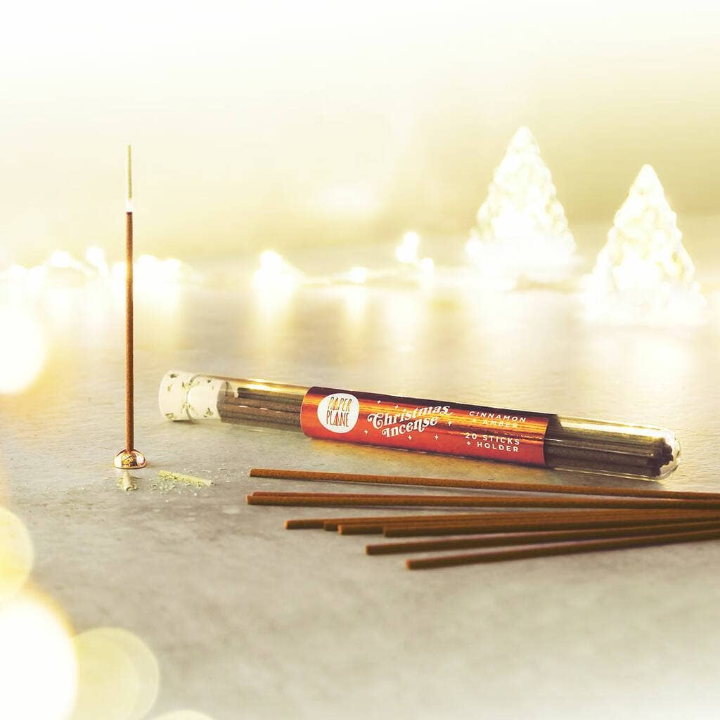Paper Plane (US Duties Paid) - Wholesale Incense - Christmas Incense - Cinnamon and Amber - in a Test Tube1