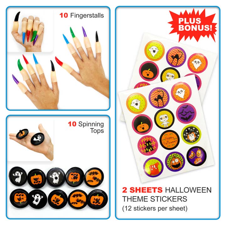 SWIRLLINE - Wholesale Party Favor - Halloween Feestgunsten Bulk speelgoed Assortiment 92PCS- Bucket Stuffers Pinata Filler - Halloween Treat Bags - Trick or Treat Toys Snuisterijen voor kinderen Klasschatkist - Carnavalsprijzen