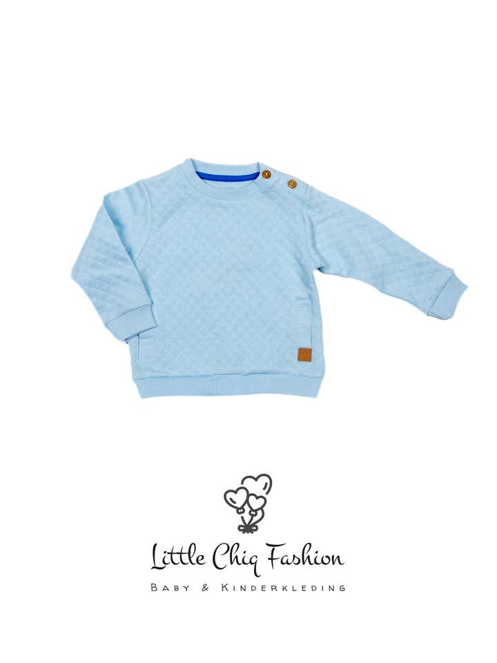 Little Chiq Baby Sweater tecido waffle por atacado de Little Chiq