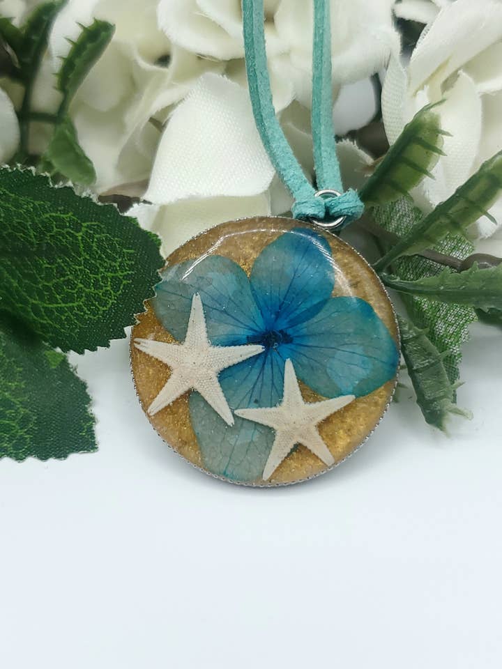 Necklace, Ocean Jewelry, Beach Pendant for wholesale by Out of Spike Designs