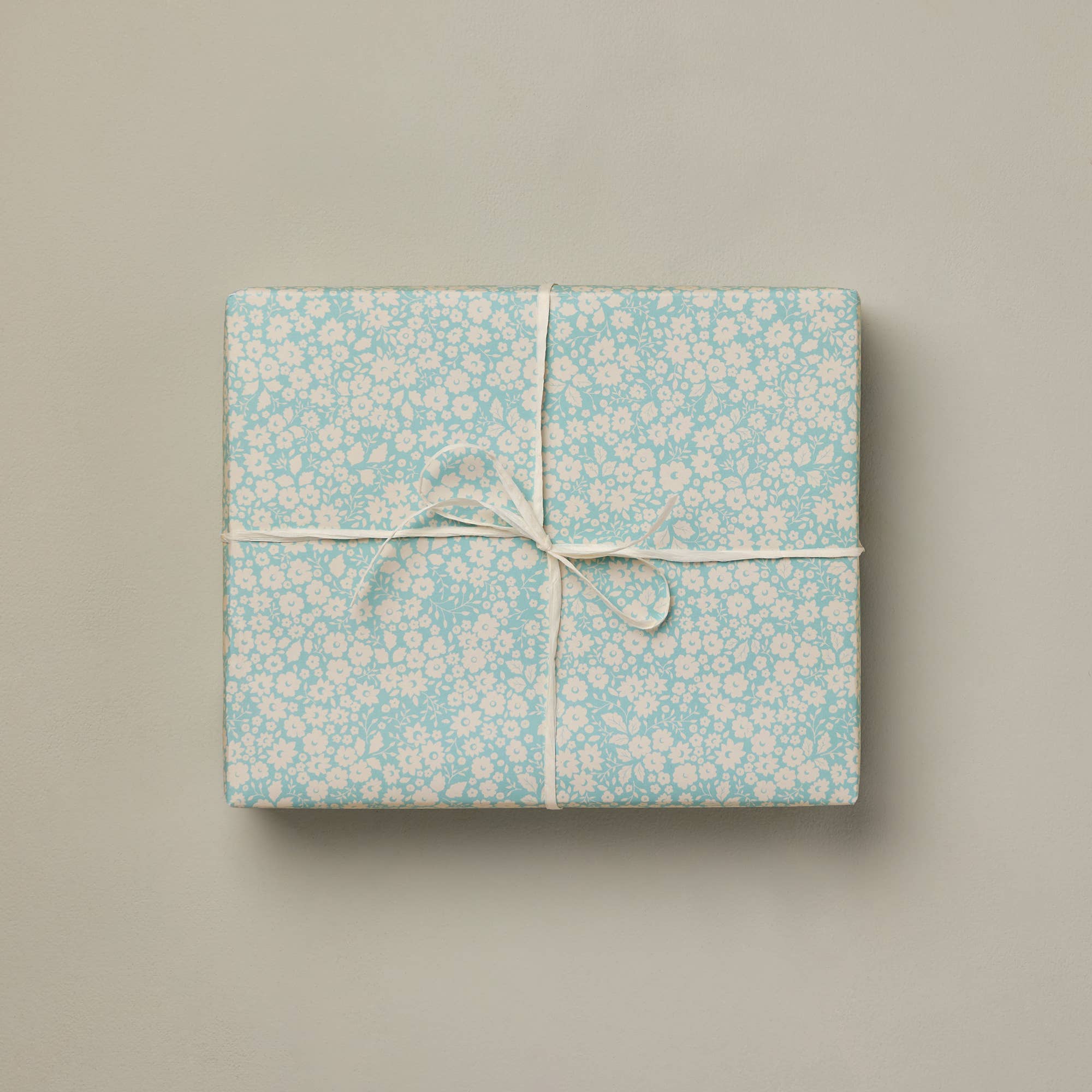 Lucy says I do - Wholesale Flat Wrap - Flourish in Blue – Hand-Drawn Floral Wrapping Paper2