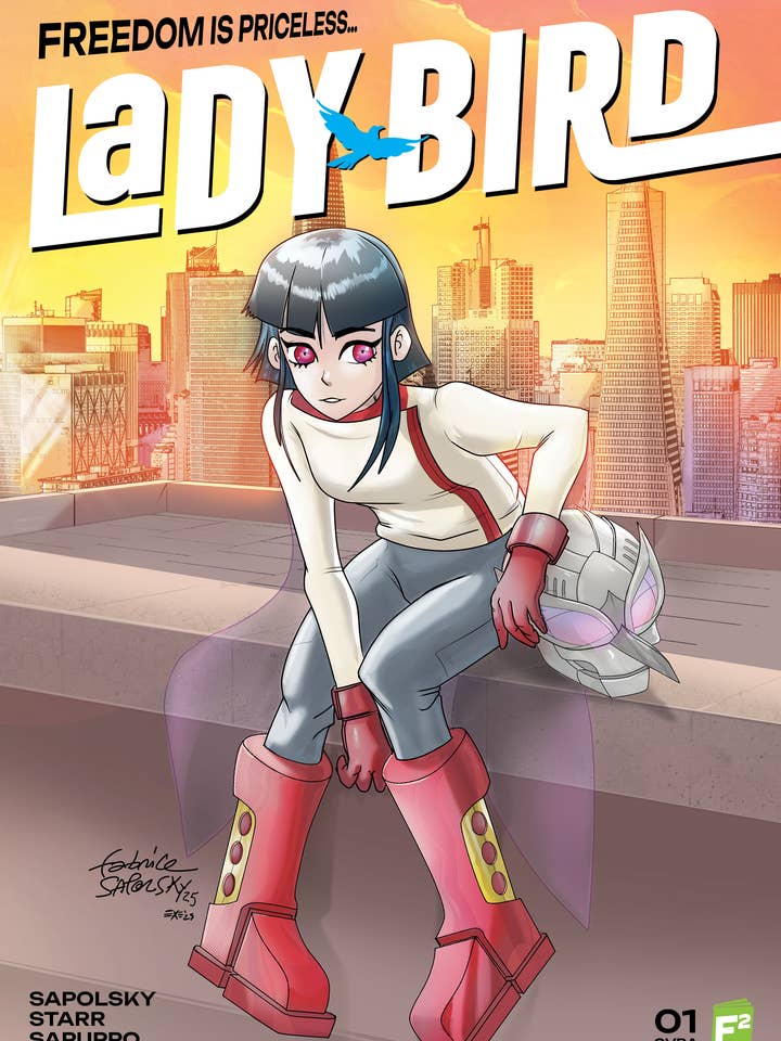 Lady-Bird#1 CVR A - Une histoire inspirante de liberté (Série) pour la vente par FairSquare Graphics