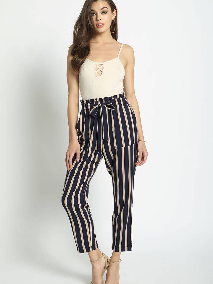 Sans Souci - Wholesale Camisole - Women's - 4X2 RIB KNIT CROP CAMI TOP-T59263