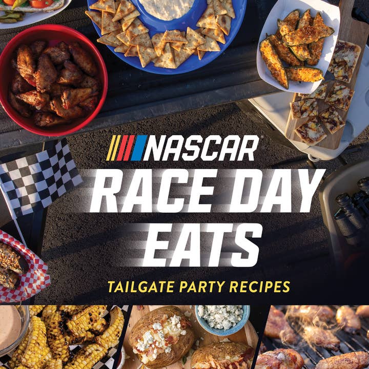 NASCAR: Race Day Eats Official Cookbook (NEW!) - SUPER SALE! for wholesale by Insight Editions - #1 Pop Culture Publisher