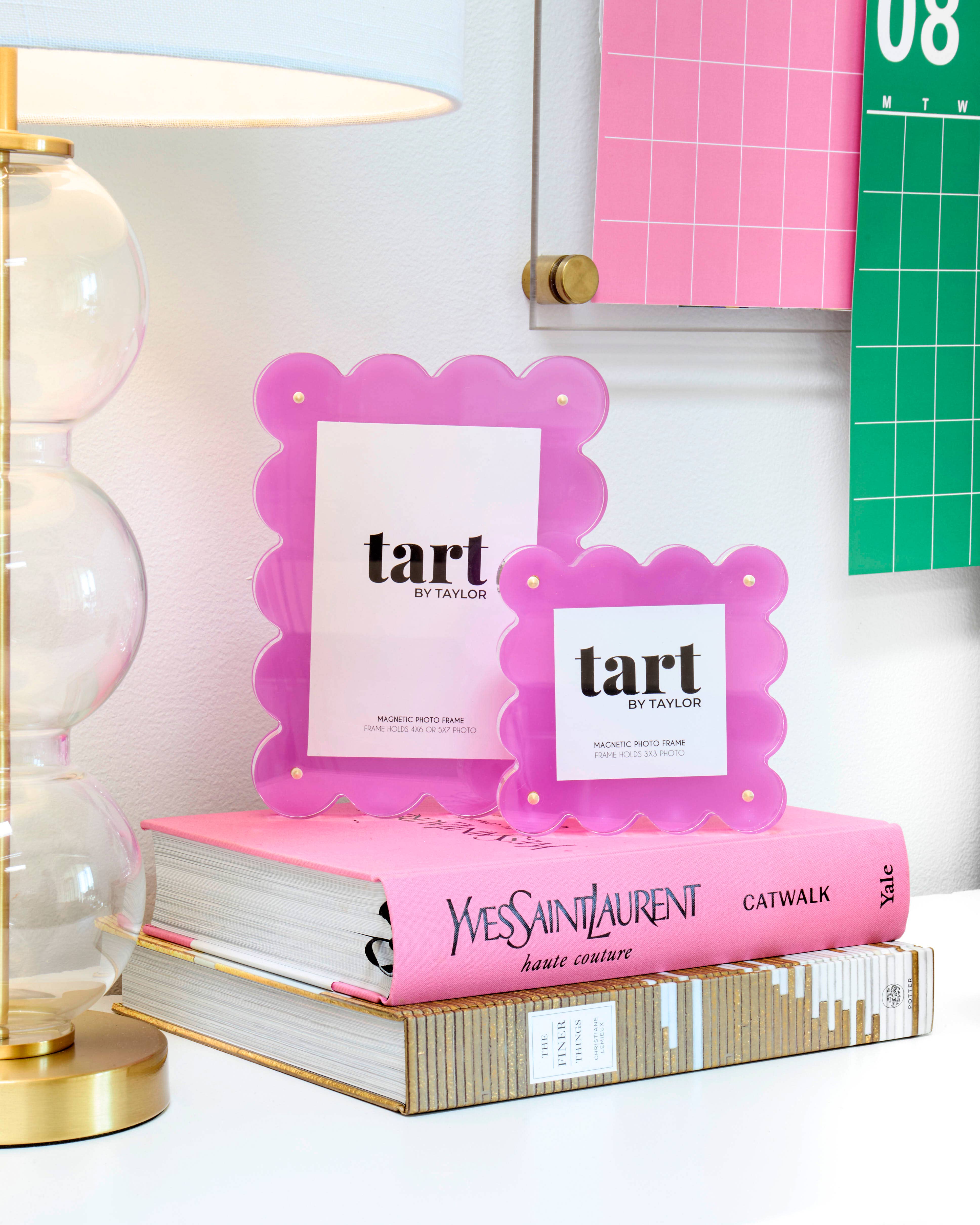 Tart By Taylor - Wholesale Picture Frame - Fuchsia Mini Acrylic Picture Frame6