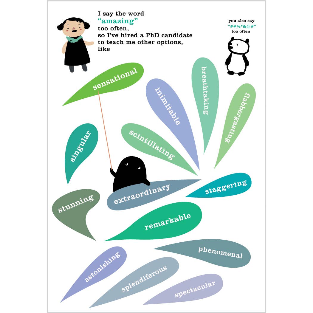 Fomato - Venta al por mayor Tarjetas de cumpleaños - Sinónimos para tarjeta de cumpleaños increíble1