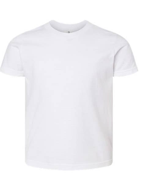 Total Apparel - Wholesale T-Shirt - Kids - Tultex Youth Fine Jersey Blank T-Shirt | 100% Cotton 2353