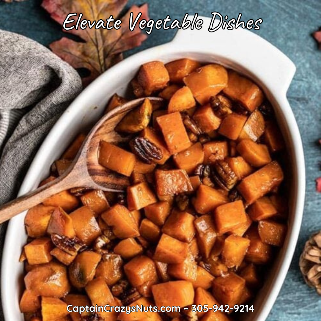 Captain Crazy’s Nuts and Fine Snacks - Wholesale Nuts - ROASTED PECANS Maple Brown Sugar | Sweet Nuts2