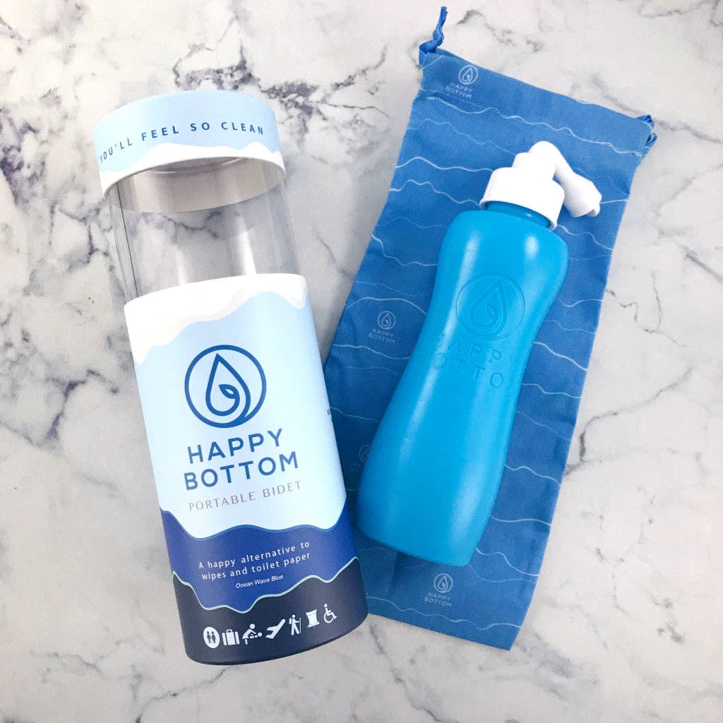 Happy Brand Company - Wholesale Travel Book - Ocean Wave Blue Happy Bottom Portable Bidet4